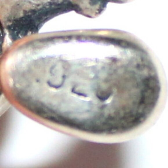 Sterling Silver Disney Mickey Mouse Red Birthstone Pendant - Picture 5 of 6